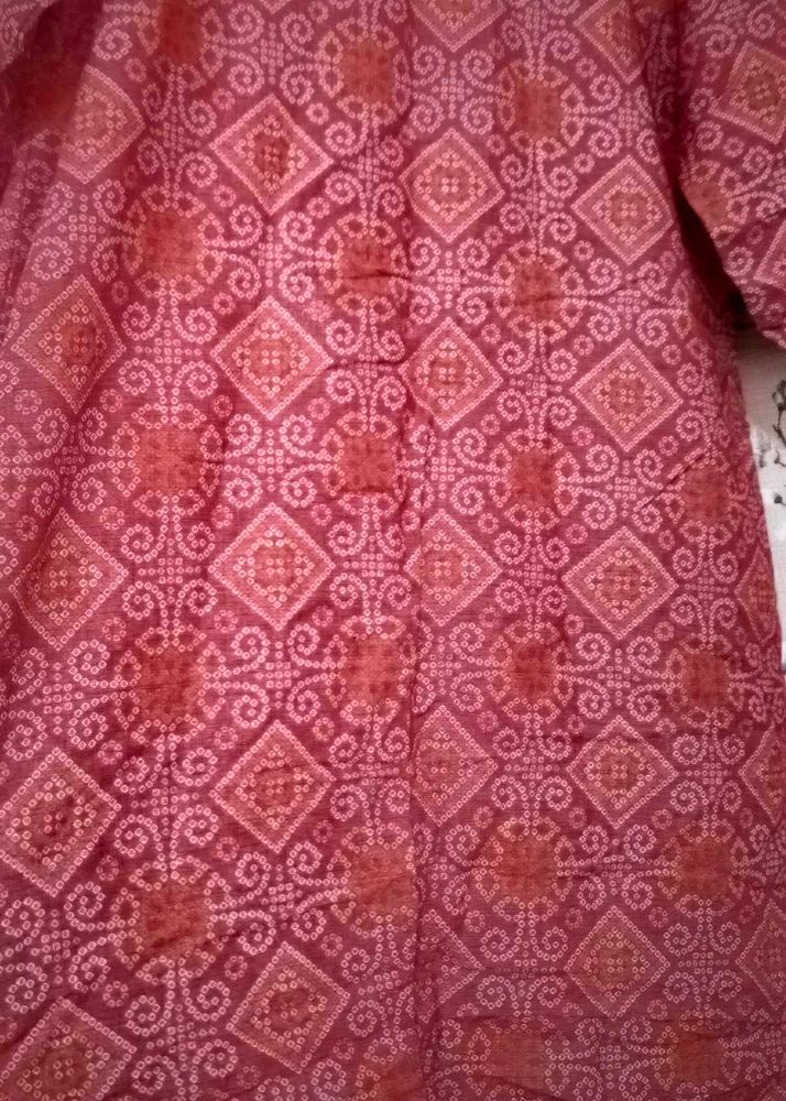 Beautiful Bandhani Print Kurta