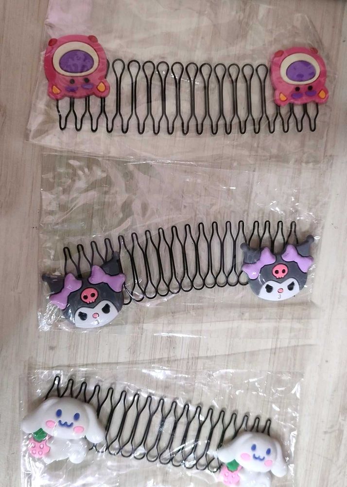 Cute Character Hair Combs