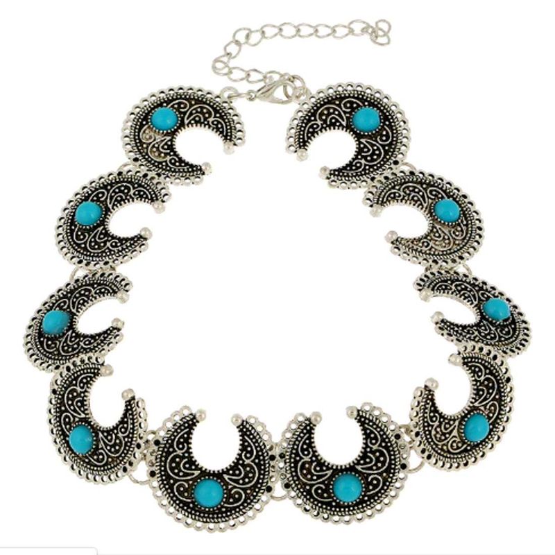 Boho Cuff necklace Set