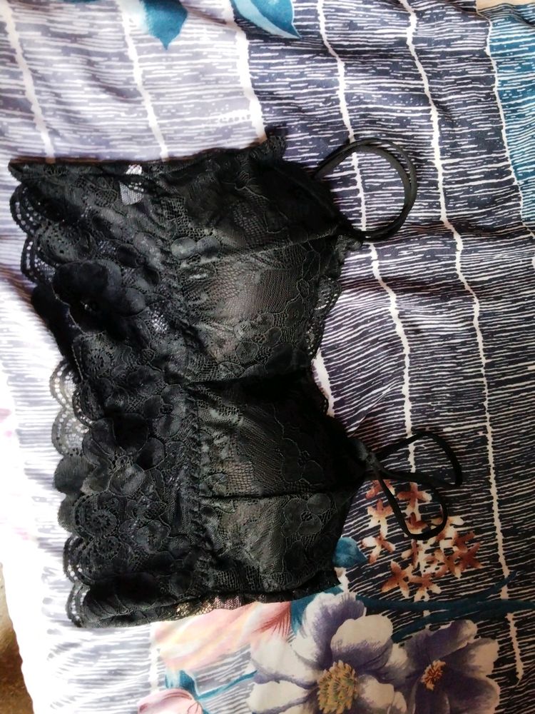 Black  Bra