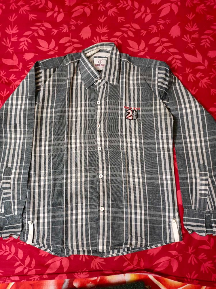 Classic Plaid Button-Down Shirt