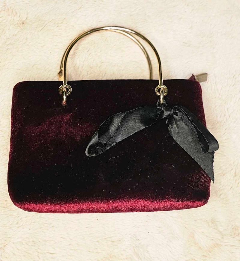 Velvet Handbag