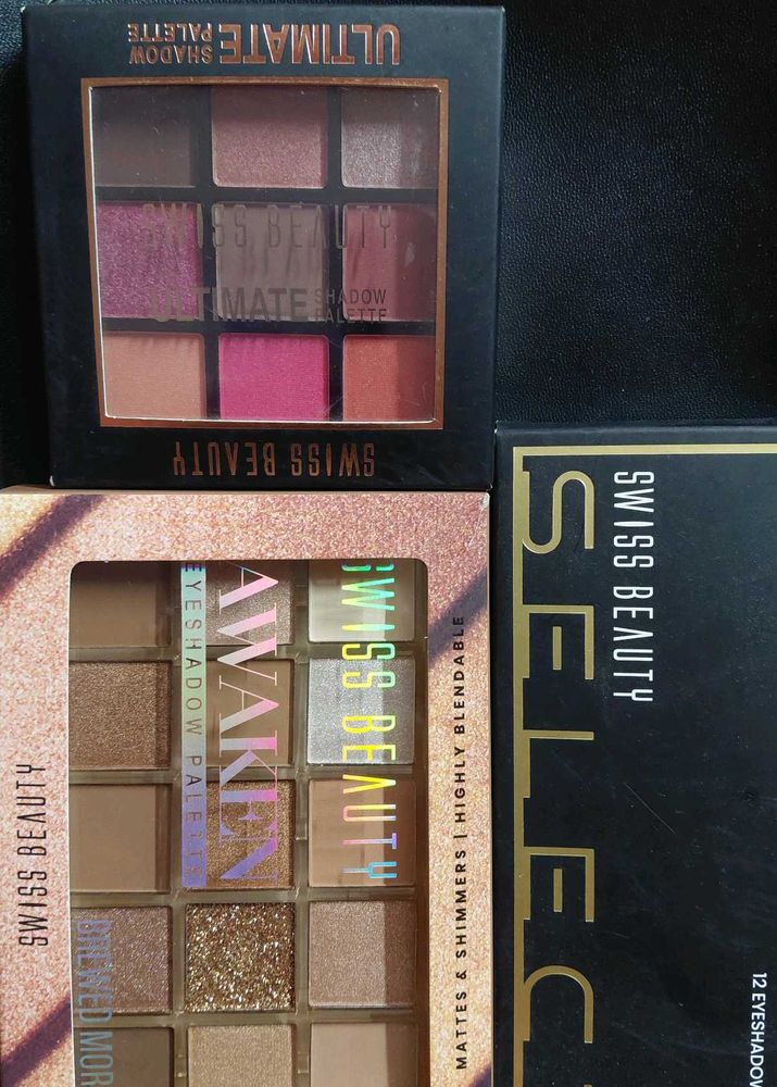 Swiss Beauty Eyeshadow Palettes