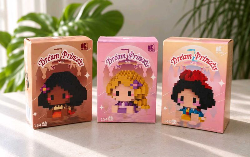 👑💕 Dream Princess Building Blocks Set