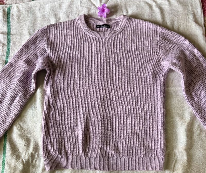 ZUDIO LAVENDER KNITTED SWEATER💜🦄
