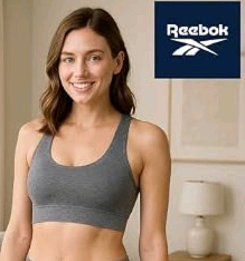 Reebok Grey Sports Bra