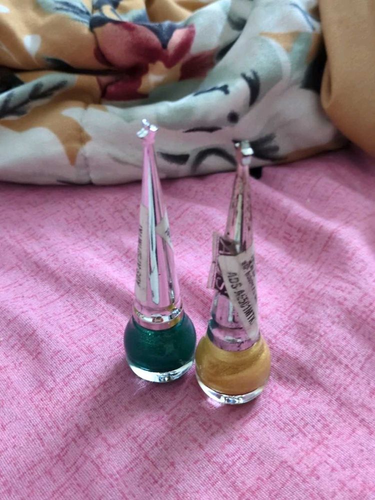 Sparkling Nail Eye Liner Duo