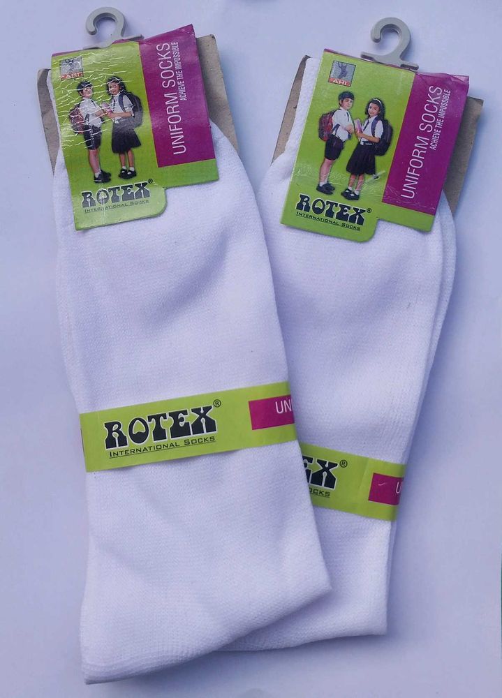 Unisex Cotton Socks | 2 Pairs | White | ₹99