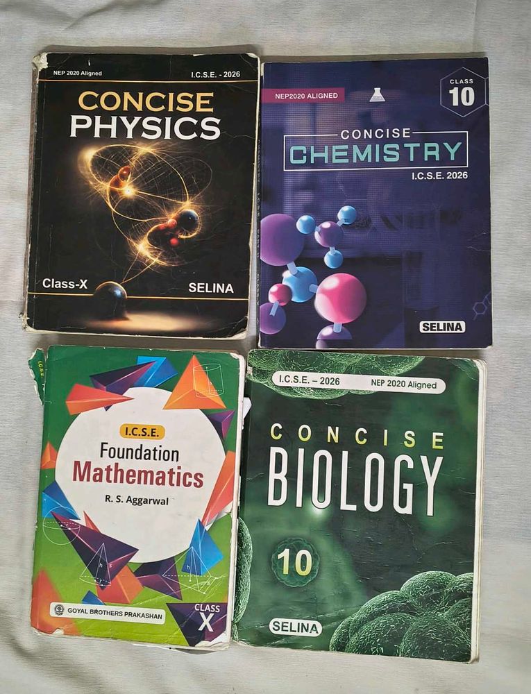 ICSE Class 10 Science Books