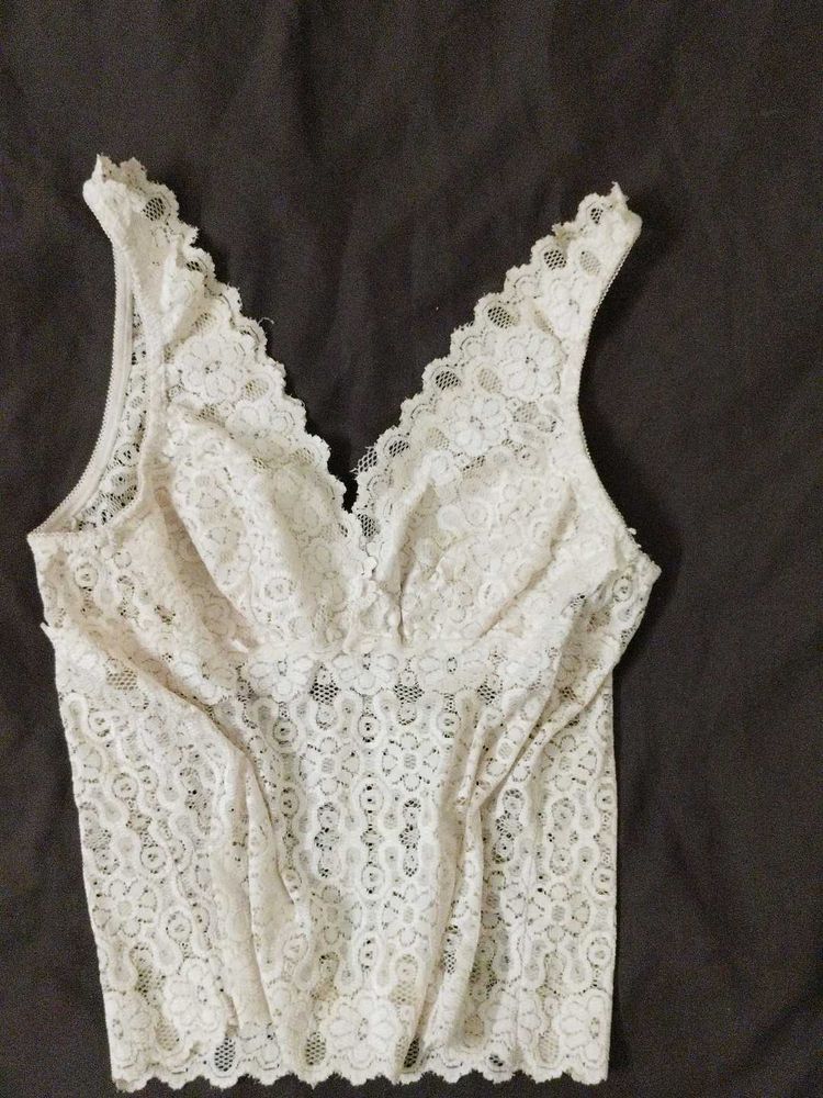 Aesthetic Y2k baddie Lace Camisole Slip Top