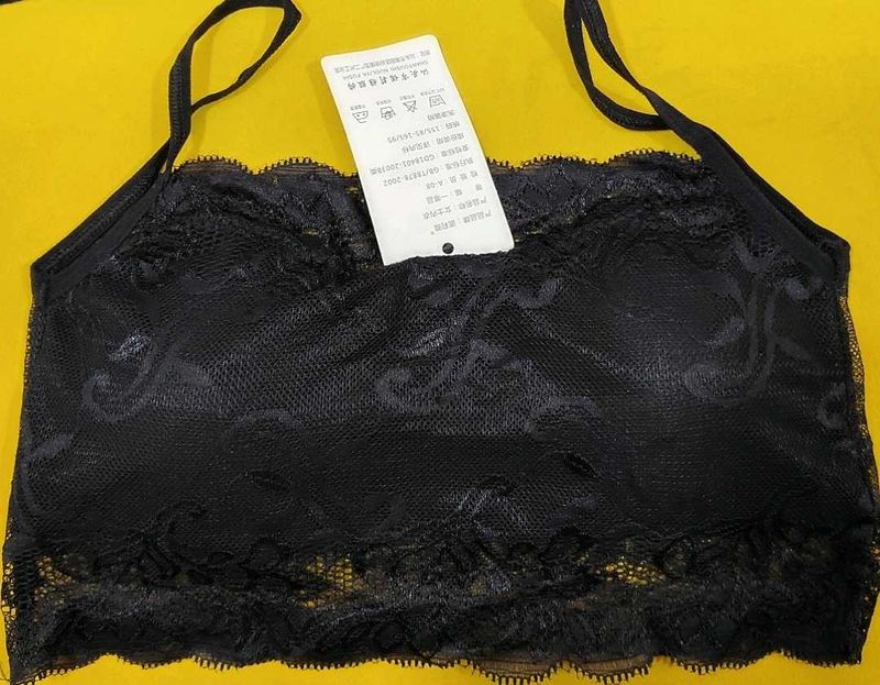 032 - Lace Net Bra Party Wear