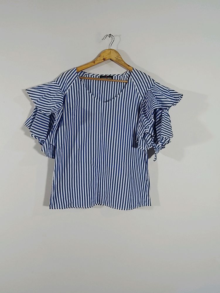 Multicolor Strips Casual Top (Women)