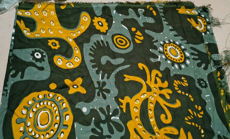 Magic cootan dress material