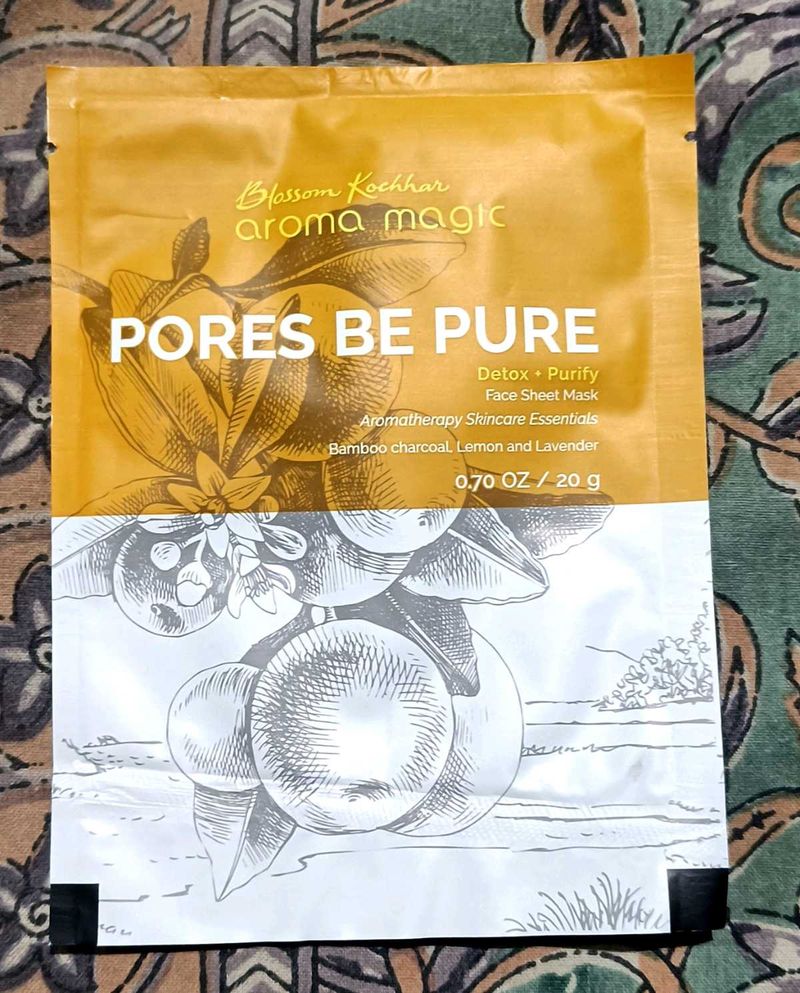 Aroma Magic Pores Be Pure Face Sheet Mask