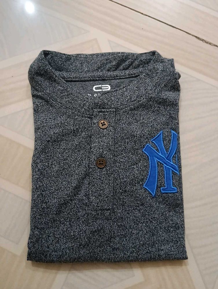 Grey NY T-Shirt size-26