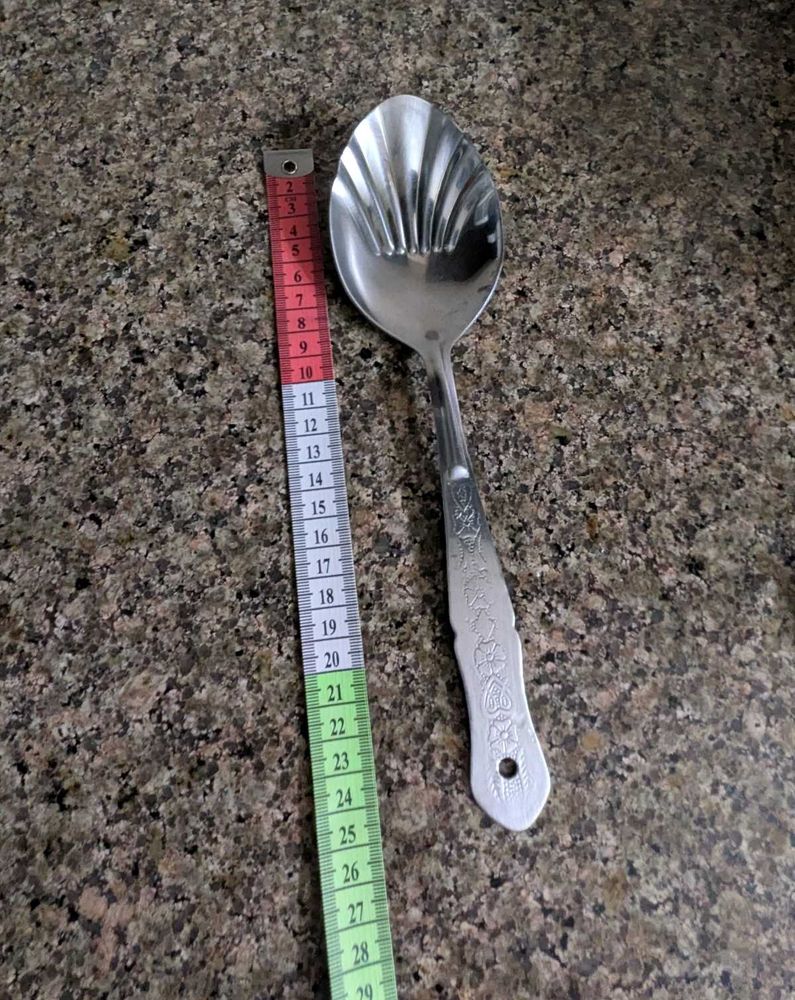 stainless steel oval Serving/cooking Spoon