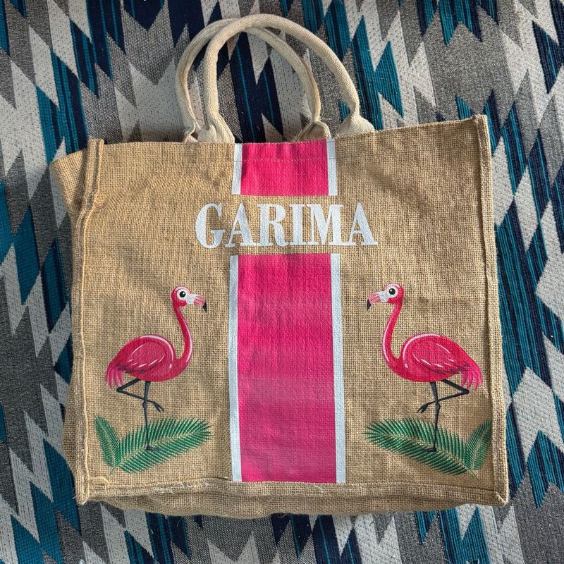 customised Flamingo Tote Bag