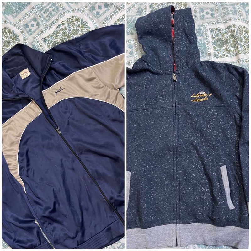 Negotiable/ Set of 2 Men's Track Jacket &amp; Hoodie