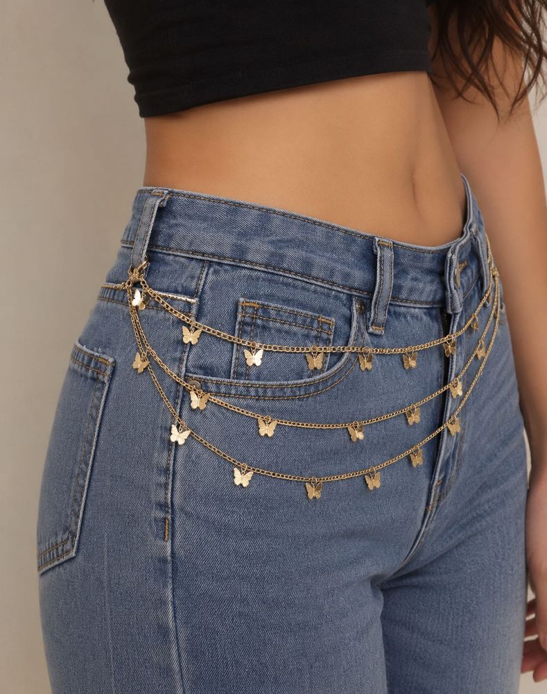 Chic Butterfly Chain Belt