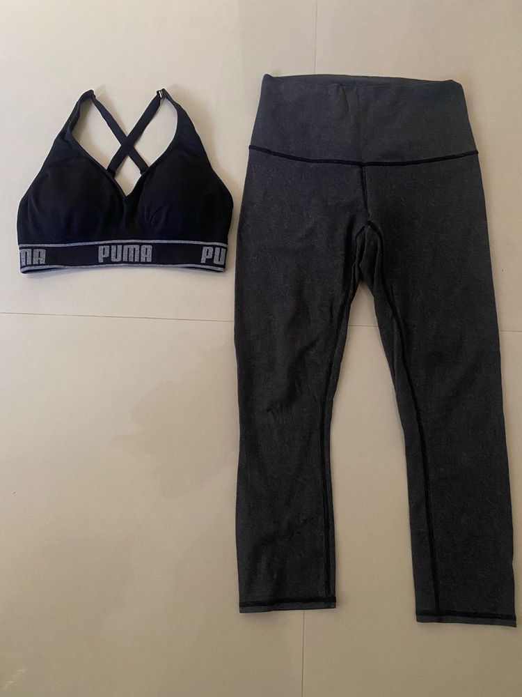 activewear set Puma Sports Bra &amp; Leggings