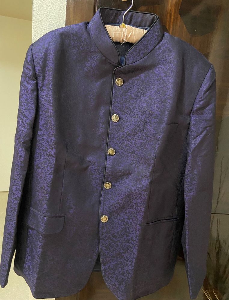 Wine Color Jodhapuri Party Wear