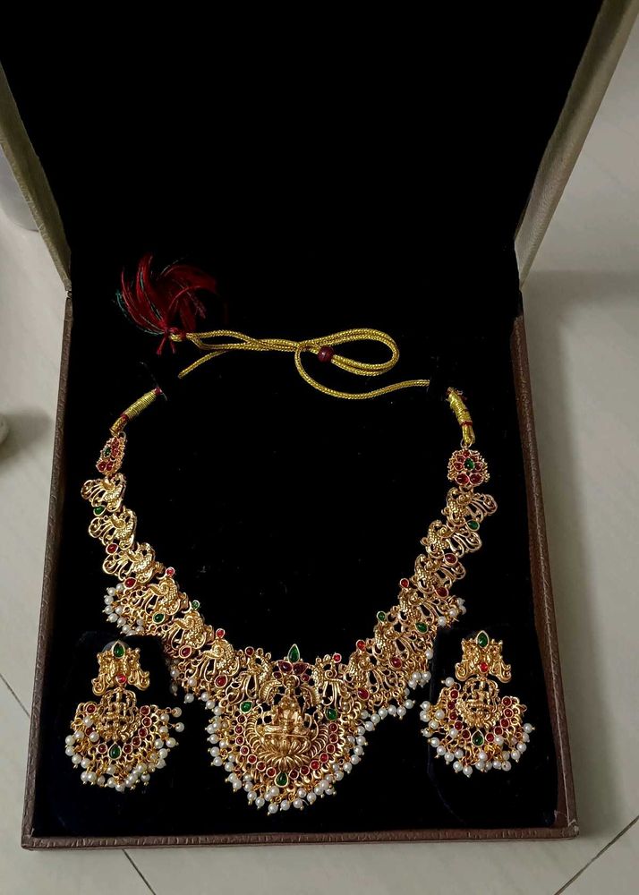 Exquisite Traditional Indian Necklace &amp; Earrings S