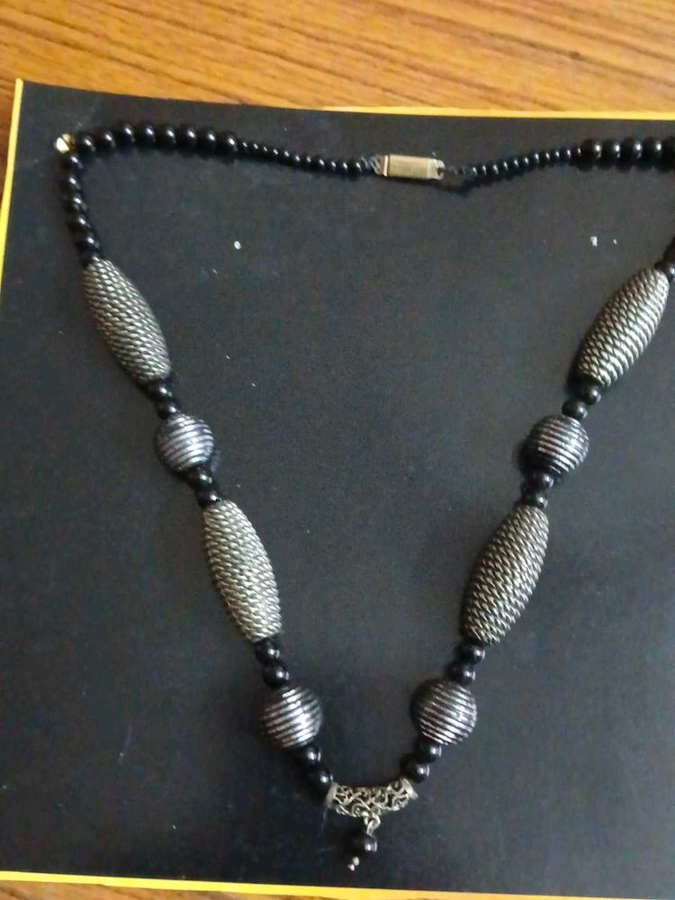 Unique Beaded Statement Necklace