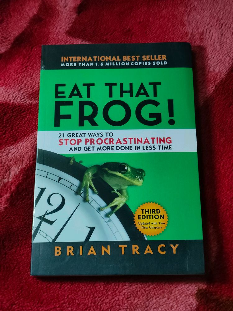 Eat That Frog- New &amp; Premium Quality Book