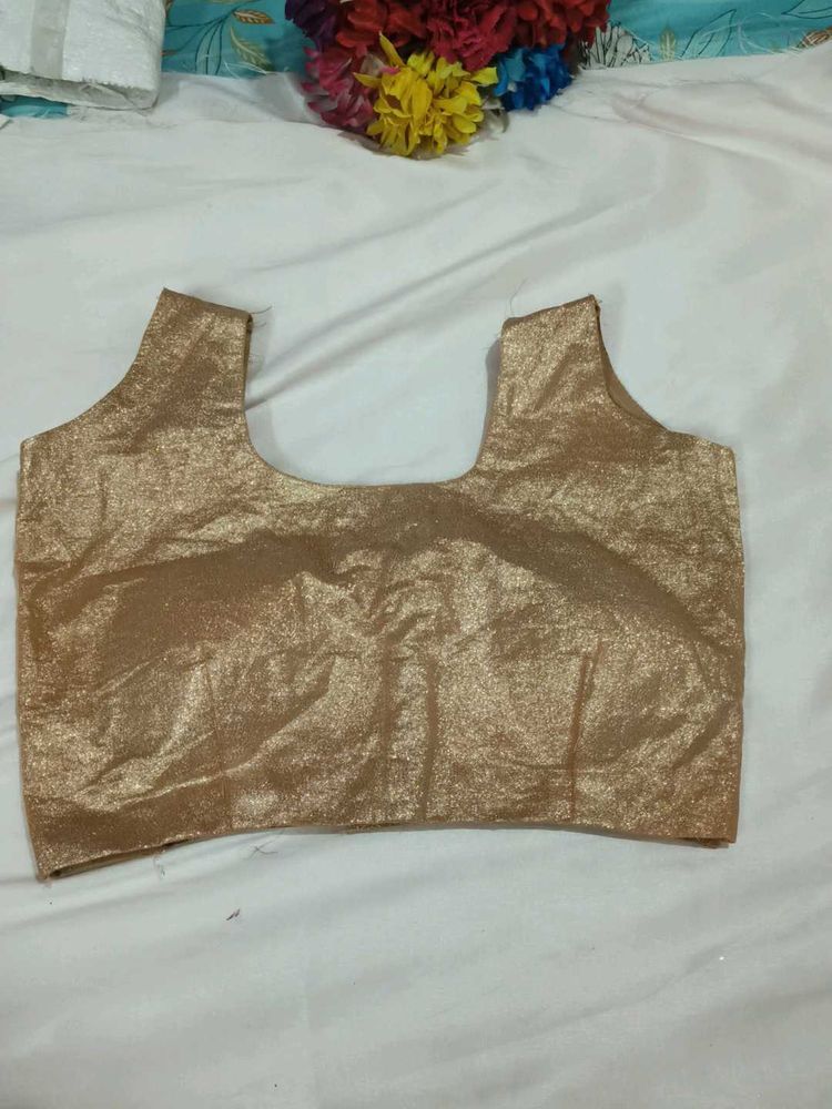 Golden Shimmer Blouse