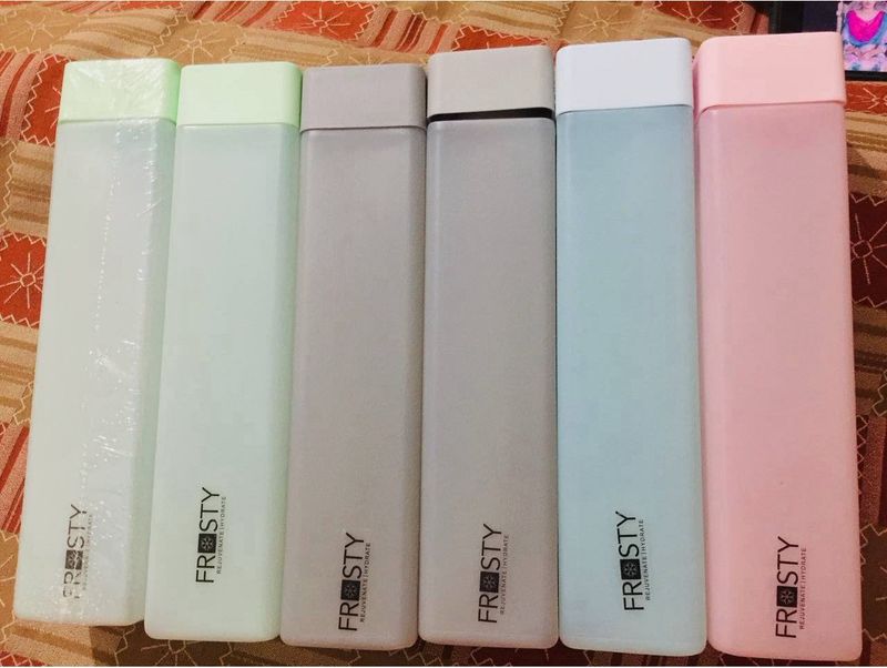 Set of 6 Frosty Water Bottles