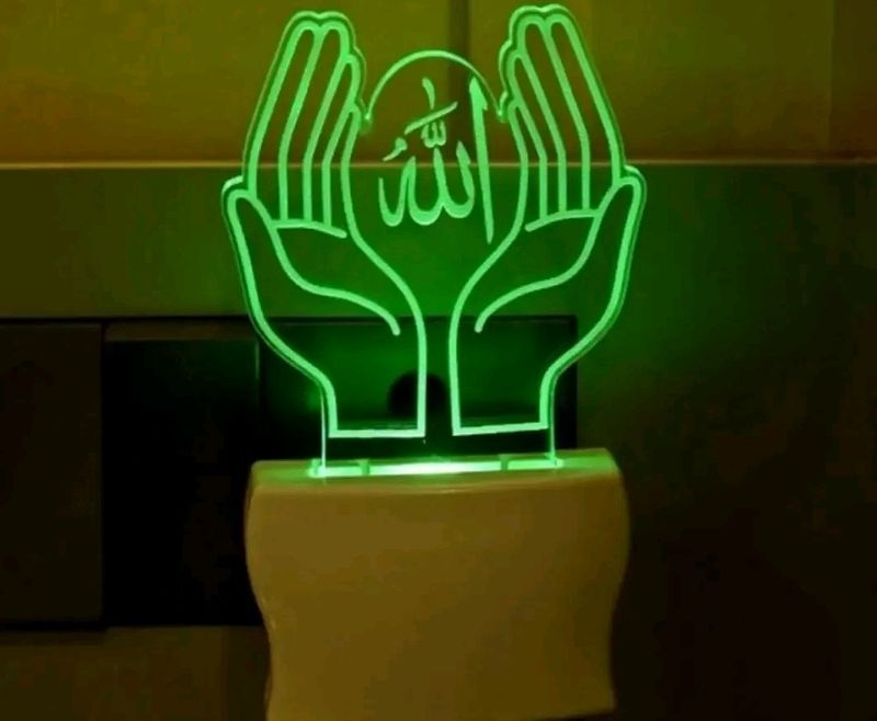 🤲3D Ellusion Night Lamp With Multicolour Changing