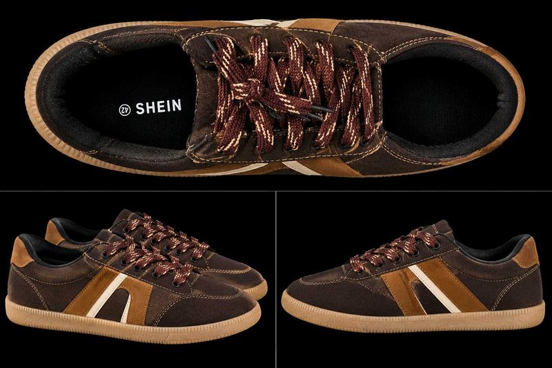 Men's Brown Suede Sneakers