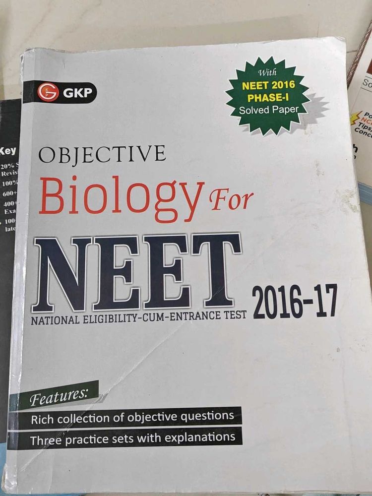 Objective Biology for NEET 2016-17