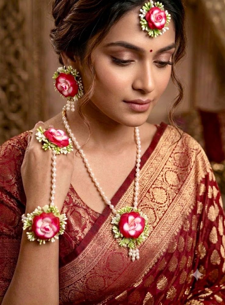 🌷Floral Jewellery Set🌷