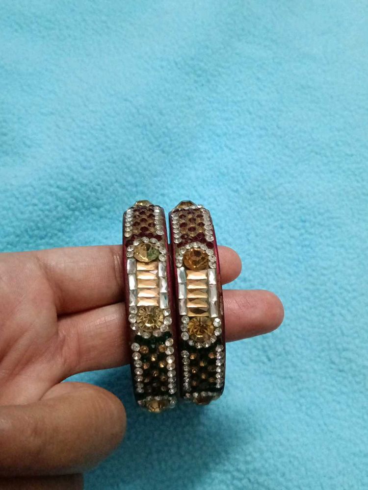 Exquisite Embellished Bangles
