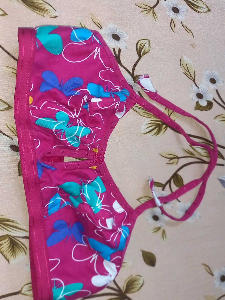 Floral Print Bikini top - Comfortable Support