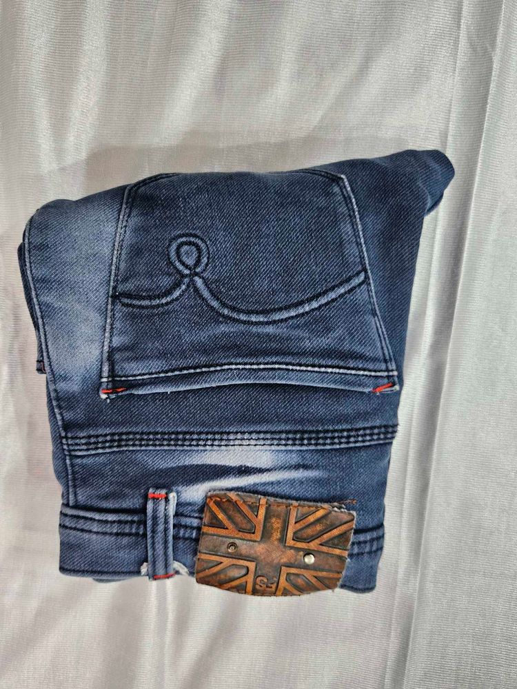 Men's Blue Denim Jeans