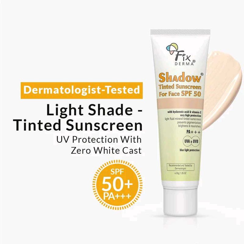 Fixderma Shadow Tinted Sunscreen SPF 50