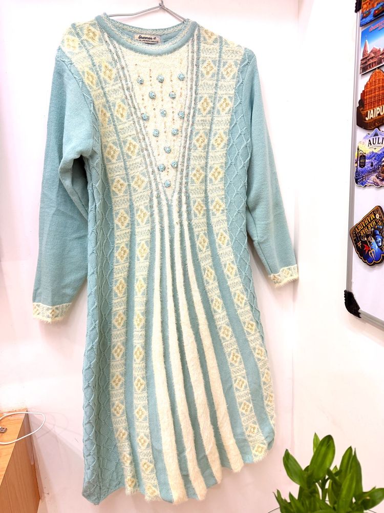Cozy Knit Sweater Dress