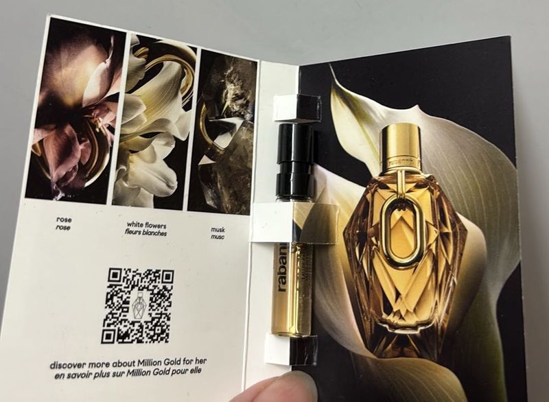 Paco Rabanne Million Gold vial