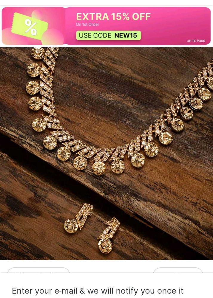 nwt zaveri pearl set