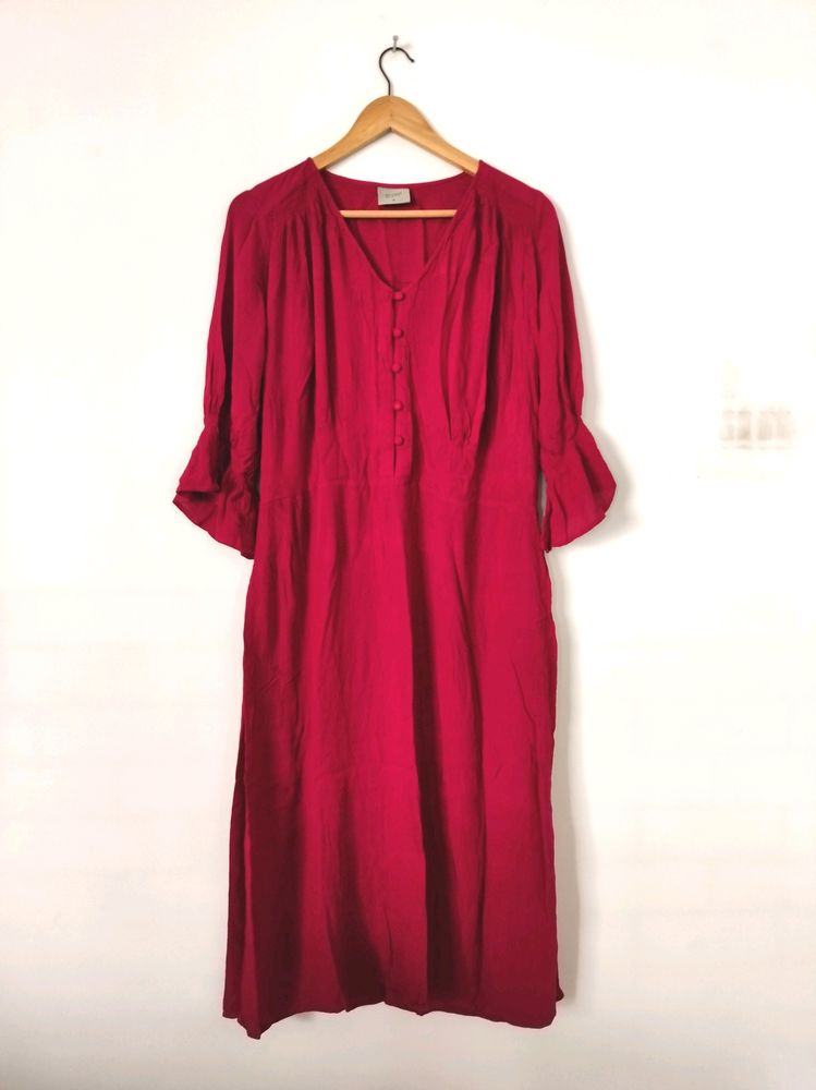 Red Empire Dress (Women's)