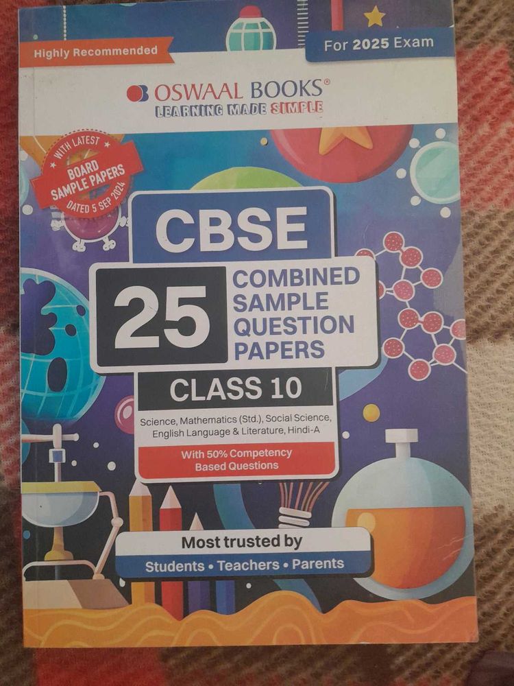 Books > Exam Prep | Oswaal CBSE Class 10 Sample Question Papers | Freeup