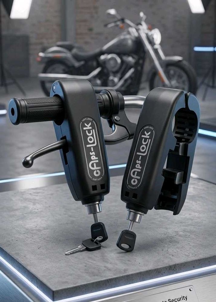 Motorcycle Grip Lock Security