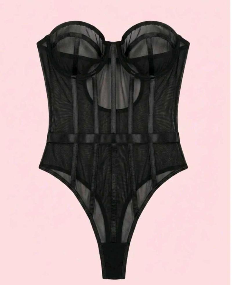 Lace Corset Bodysuit LARGE