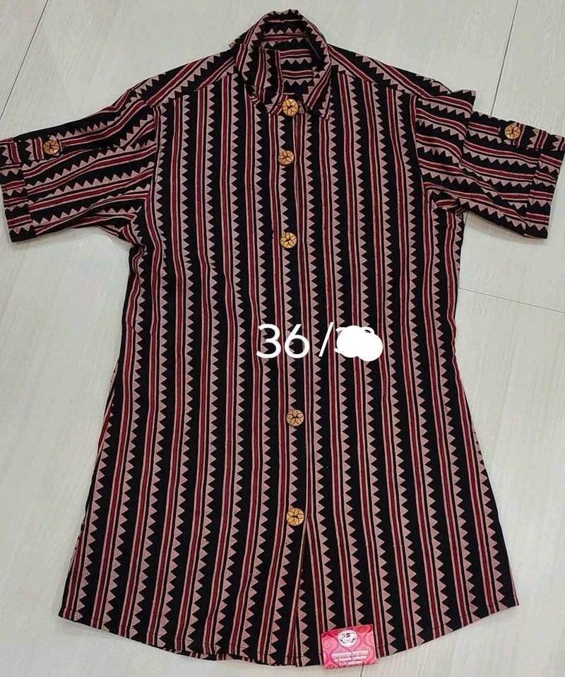 New Stylish Ethnic cotton shirt for girls