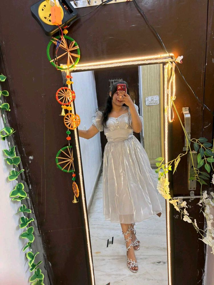 shimmering barbie women dress
