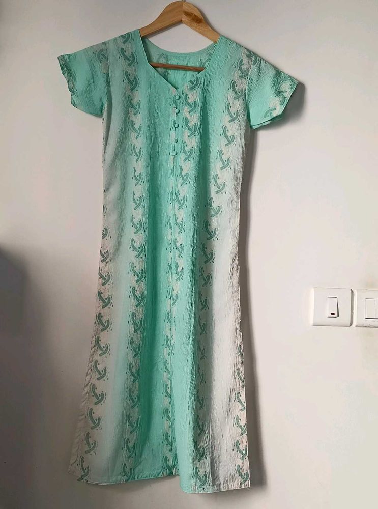 Elegant Mint Green Kurta