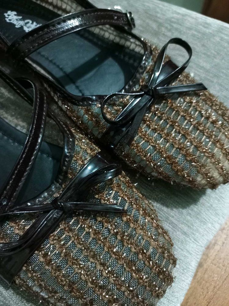 ballet Flats with Bow Detail | mary janes