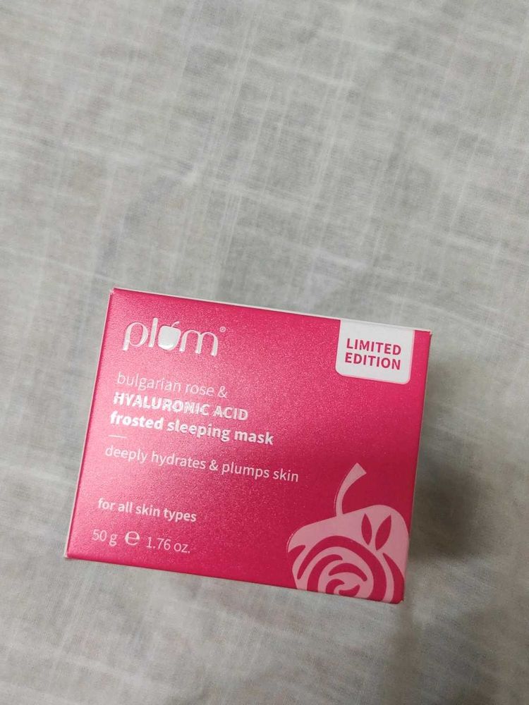 Plum Bulgarian Rose Hyaluronic Acid Sleeping Mask